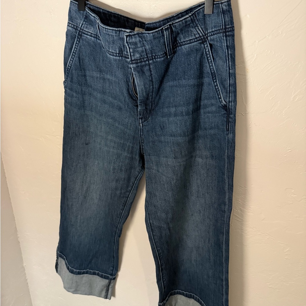 Pilcro Dark Blue Denim Jeans